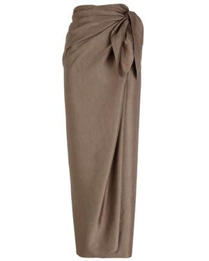 Cortana Maxi Skirts - Brown