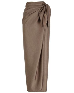 Cortana Maxi Skirts - Brown
