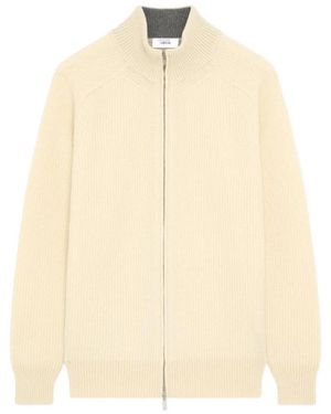 Lardini Truien & Vesten ,Katoen Katoenen Vest - Naturel