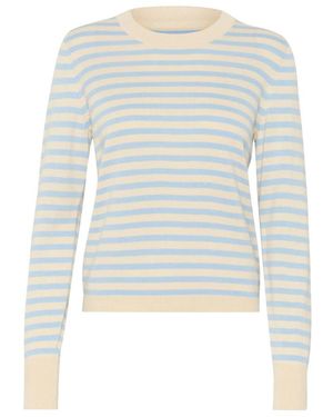 Part Two Truien & Vesten ,Blauw ,Katoen Gertie Pullover - Grijs