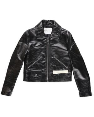 Philippe Model Leather Jackets - Negro