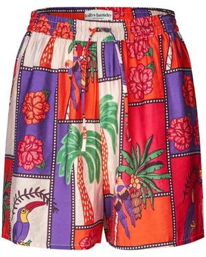 Lolly's Laundry Casual Shorts - Rood