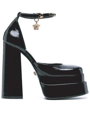 Versace Court Shoes - Black