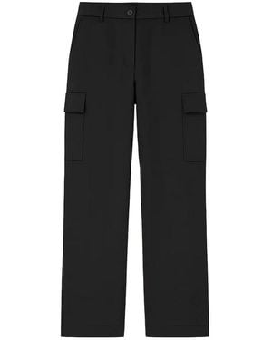Marella Straight Trousers - Black