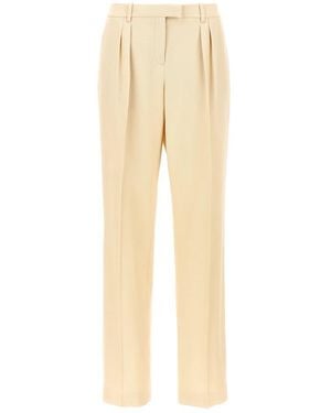 Tom Ford Straight Trousers - Natural