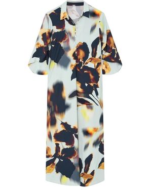 GUSTAV Shirt Dress - Blauw