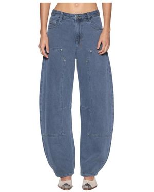 Ksubi Jeans ,Blauw ,Katoen Barrel Jean Carpenter Mirage