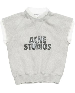 Acne Studios Sleeveless Tops - Bianco