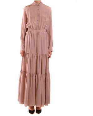 Semicouture Maxi Dresses - Pink