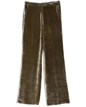 Etro Wide Trousers - Verde