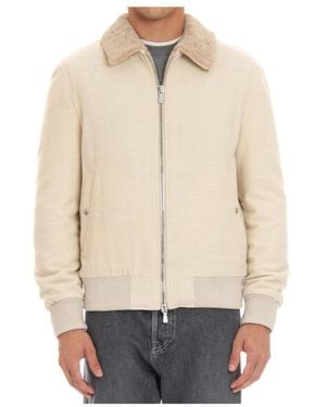 Eleventy Light Jackets - Natural