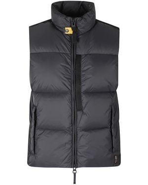 Parajumpers Jassen ,Zwart ,Leer Roydale Donsvest - Blauw