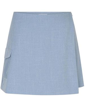 Lofty Manner Skort Desh - Blauw