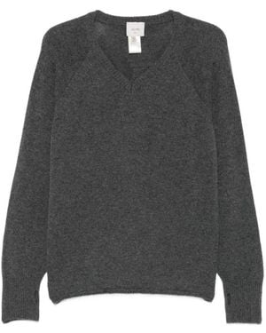 Alysi V-Neck Knitwear - Gris
