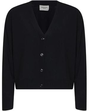 Weekend by Maxmara Wkdboario Fluid Knit Cardigan - Zwart
