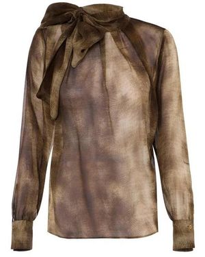 Elisabetta Franchi Blouses - Brown