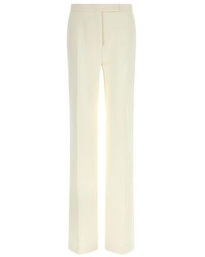 Tom Ford Broeken ,Wit ,Wol Smokingbroek