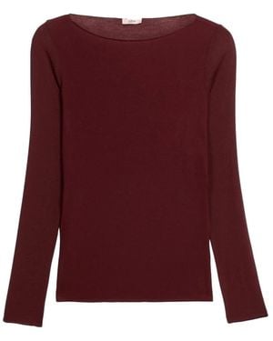 Oltre Round-Neck Knitwear - Violet