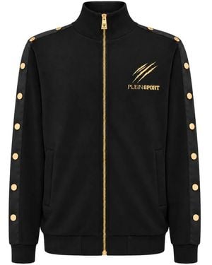 Philipp Plein Long Sleeve Training Tops - Negro