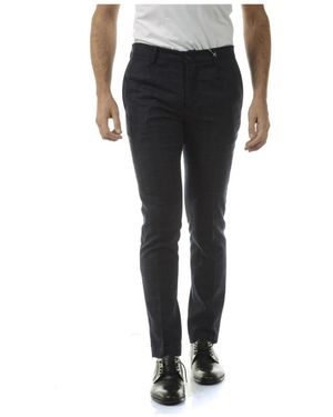 Daniele Alessandrini Slim-Fit Trousers - Black
