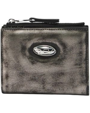 DIESEL Wallets & Cardholders - Metallic