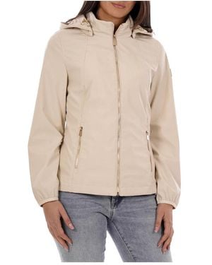 Yes-Zee Softshell Jas Met Capuchon - Naturel