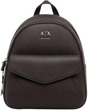 ARMANI EXCHANGE Backpacks - Black