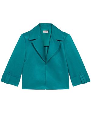 Oltre Gestructureerd Jasje - Blauw