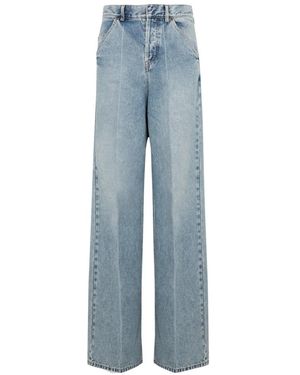Petar Petrov Jeans ,Blauw ,Katoen Vintage Loose-Fit Light Jeans