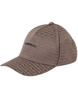 Emporio Armani Caps - Brown