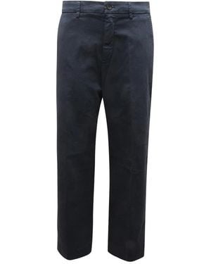 Mason's New York Studio Wide Hosen - Blau