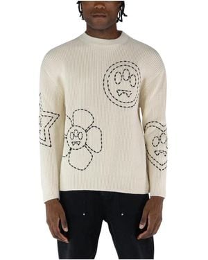 Barrow Round-Neck Knitwear - Natural