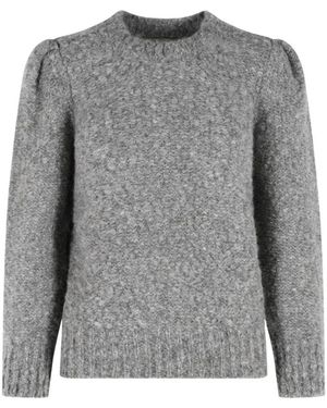 Isabel Marant Emma Pullover Mit Puffärmeln - Grau
