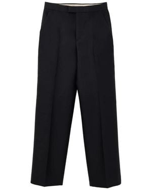 Gucci Wide Trousers - Negro