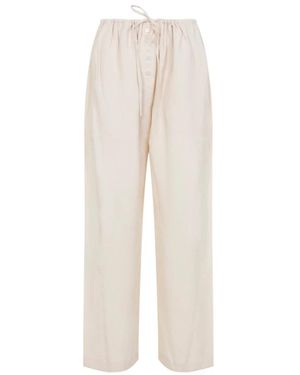 Studio Nicholson Hera Draw Cord Pants - Naturel