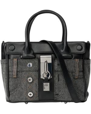 Replay Große Tote Bag - Schwarz