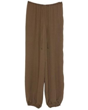 forte_forte Wide Trousers - Brown