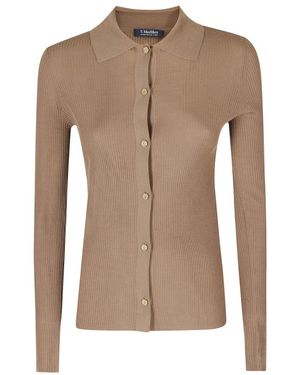 Max Mara Truien & Vesten ,Bruin ,Limone Sweater