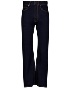 Palm Angels Straight Jeans - Blue