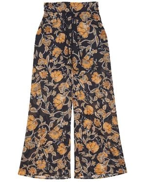 Patrizia Pepe Wide Trousers - Multicolor