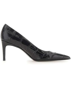Sergio Levantesi Schoenen ,Zwart ,Leer Grace 56 Pump