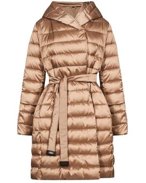 Max Mara Novef Daunenmantel - Natur