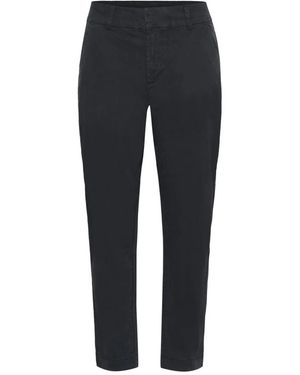 Kaffe Broeken ,Blauw ,Kamette Pants - Zwart