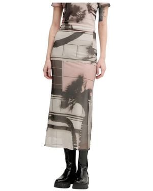 Desigual Rokken ,Veelkleurig ,Tule Tule Rok - Meerkleurig