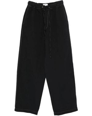 Studio Nicholson Wide Trousers - Black