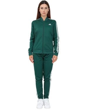 adidas Tuta sportiva verde per donne