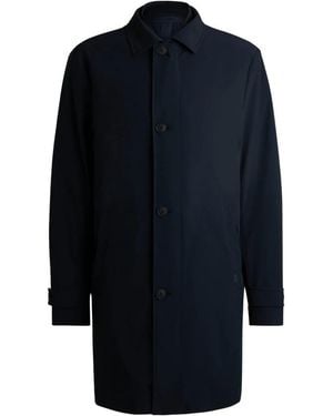 BOSS Single-Breasted Coats - Azul