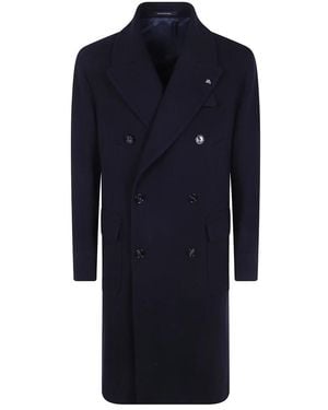 Tagliatore Double-Breasted Coats - Blauw