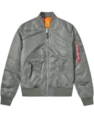 Alpha Industries Klassieke Ma-1 Jas - Grijs