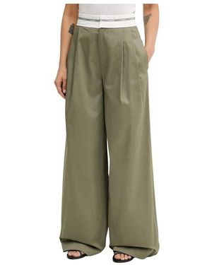 Miss Sixty Wide Trousers - Verde